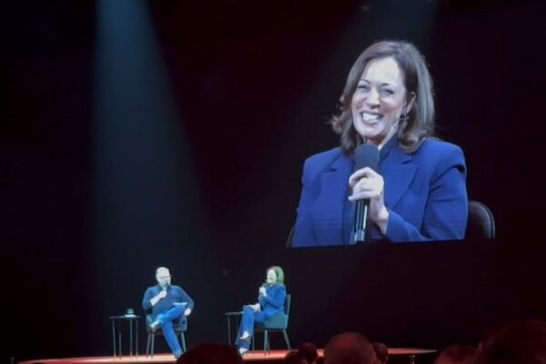 Former US vice president Kamala Harris visits Queensland